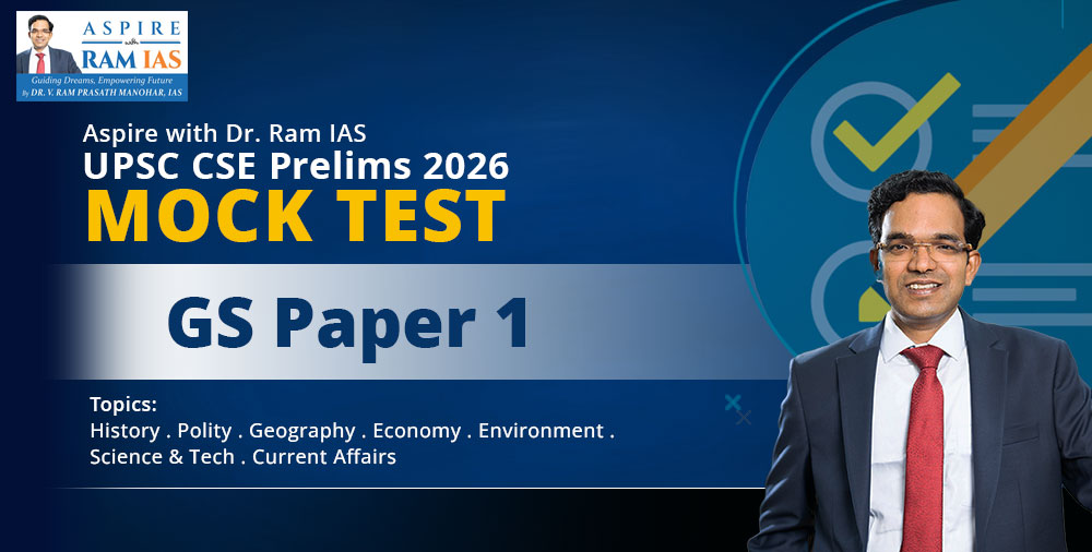 UPSC CSE Prelims 2026 – GS Paper I – Mock Tests